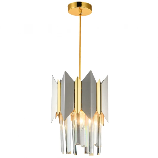 QUEEN 79006/1W BRASS SILVER Подвесной светильник Natali Kovaltseva Queen 79006/1W BRASS SILVER