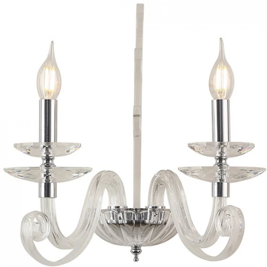 8572/A chrome Бра Newport 8570 8572/A chrome (220V, подсвечник, свеча)