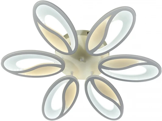 10222/6LED 93W Потолочная люстра Escada Grain 10222/6LED 93W (регулировка яркости, 220V, цветы)