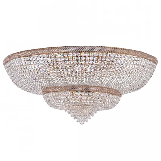 Bari E 1.2.130.100 G Потолочная большая люстра буше Dio D'Arte Bari E 1.2.130.100 G (220V, хрусталь)