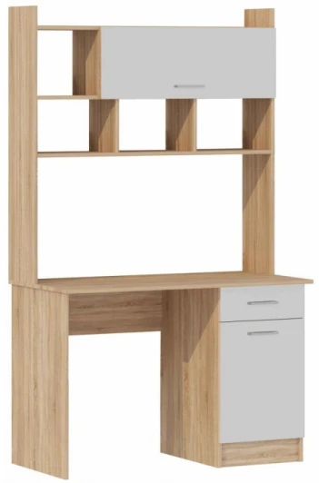 559235 Письменный стол Woodville Бишоп 2 дуб сонома / белый 559235
