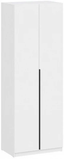 593703 Шкаф Woodville Даиго двухстворчатый белый текстурный арт.593703