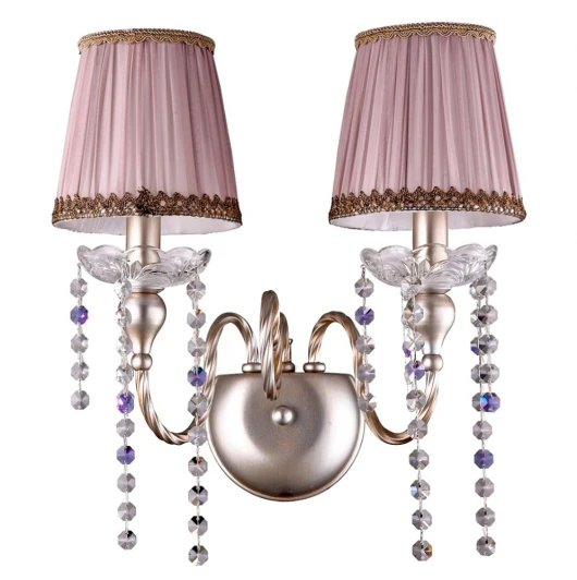 ALEGRIA AP2 SILVER-BROWN Бра Crystal Lux Alegria AP2 SILVER-BROWN