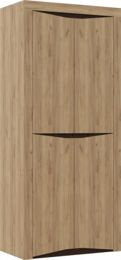 547889 Шкаф Woodville Паулина ШК 701 венге / дуб крафт золото 547889