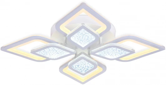 FA4285 Потолочная люстра Ambrella Acrylica FA4285 (регулировка яркости, LED, 220V, пульт управления, цветы)