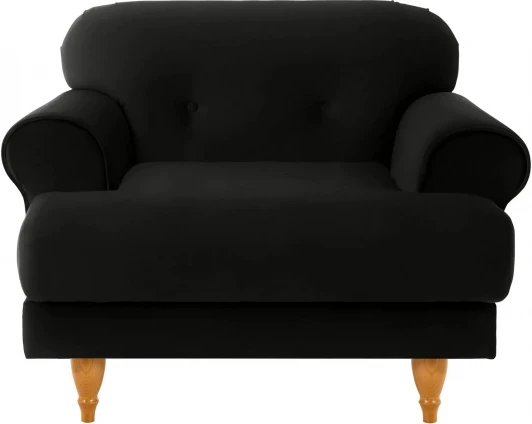 339908 Кресло Italia ОГОГО (арт.339908), (Ткань/Черный)