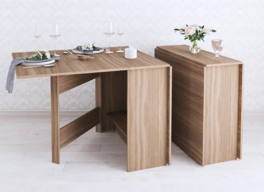 00-00003572 Стол кухонный ТЭКС раскладной, ясень