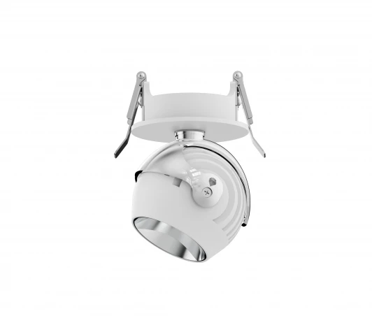 12130502 Точечный встраиваемый светодиодный светильник 7002-ZZ10W Fiberli 7002-Zz10W 12130502 (220V, шар)