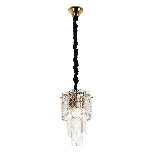 ML.20210.3 GD Подвесная люстра хрустальная Modelux MODELUX ML.20210.3 GD