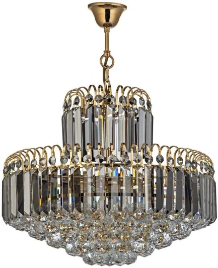 Ovada E 1.5.50.102 G Подвесная люстра Arti Lampadari Ovada Ovada E 1.5.50.102 G (220V, хрусталь)