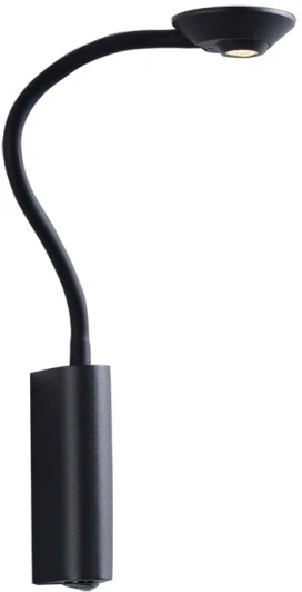 14341/A black Бра для чтения светодиодное с выключателем Newport 14340 14341/A black (220V)