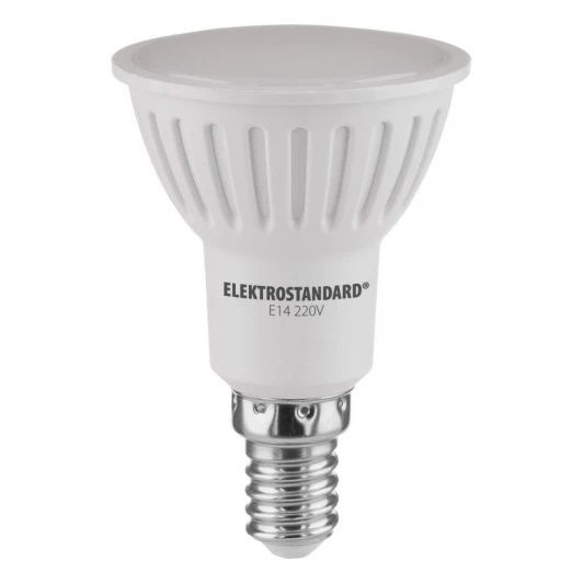 JDRA LED 7W 3300K E14 Лампочка светодиодная полусфера белая E14 7W 220V 595 lm 3300K теплое свечение Elektrostandard JDRA LED 7W 3300K E14