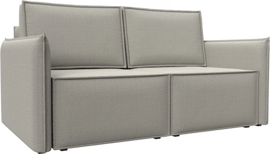 121912 Диван прямой Либерти мини (Бежевый/Рогожка) Лига Диванов арт.121912