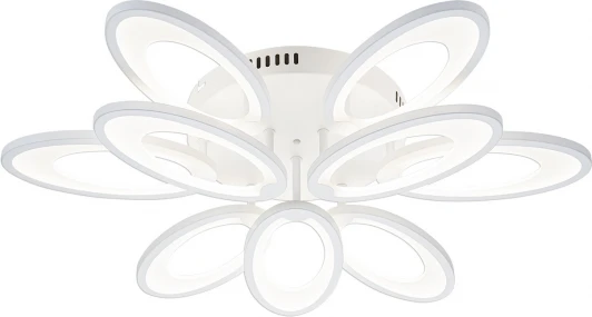 10242/9LED Потолочная люстра Escada Ecla 10242/9 LED*115W White (ночной режим, 220V, пульт управления)