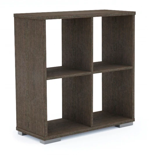 101061 Стеллаж Стильный С-3, Венге темный, МАМА