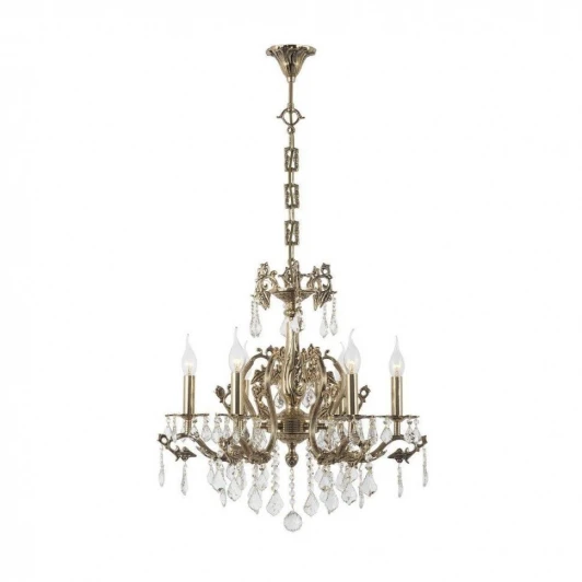 Sorrento E 1.1.6.600 GB Подвесная люстра Dio D'Arte Sorrento E 1.1.6.600 GB (220V, на цепи, подсвечник, свеча)