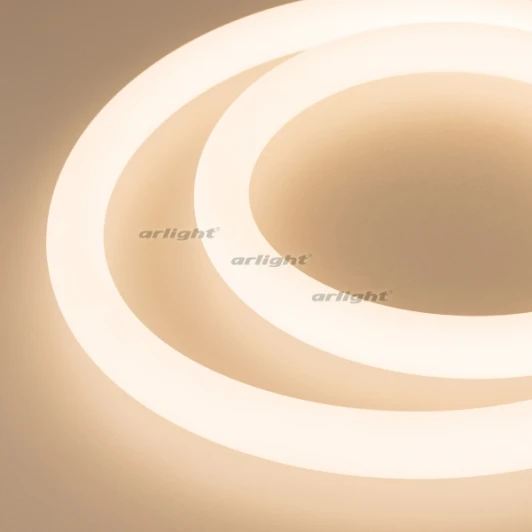 029933 Герметичная лента влагозащищенная МУНLIGHT-5000S-ROUND-2835-336-24V Warm (25х25mm, 14.4W, IP65) (14.4 Вт/м, Arlight МУНlight 029933