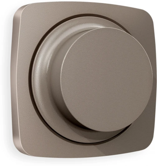 OP6355 Лицевая панель Ambrella Volt OMEGA (Темная бронза матовый) для светорегулятора универсального QUANT OP6355