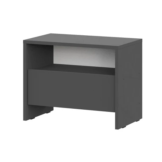 00-00164687 Тумба Арника прикроватная Камелия 1, Графит