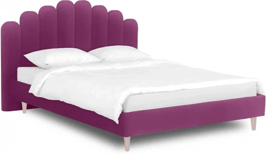 577037 Кровать Queen II Sharlotta L 1600 ОГОГО (арт.577037), (Ткань/Розовый)