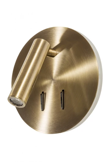 CLT 223W BZ Бра для чтения Crystal Lux CLT 223 223W BZ (LED, 220V, выключатель)