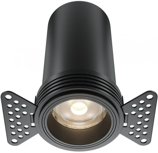 DL125-L12-4K-TRS-B Встраиваемый светильник светодиодный под гипсокартон Maytoni Focus Led DL125-L12-4K-TRS-B (220V, круглые)