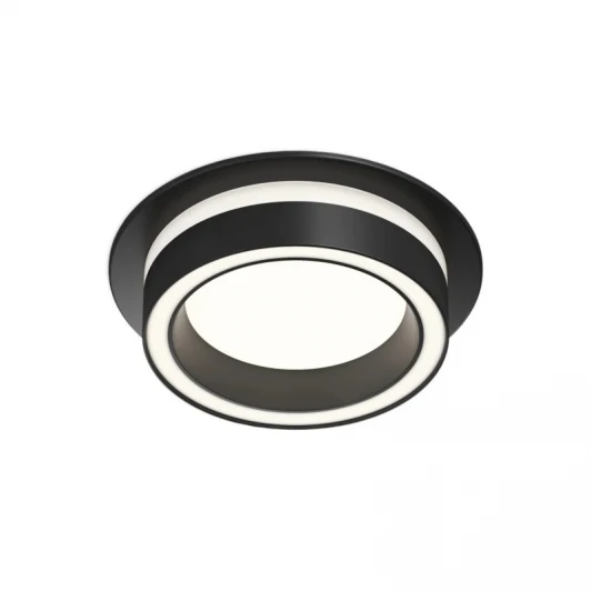 DK-DH2010-BK Встраиваемый светильник Denkirs Glow GX53 15 Вт LED черный алюминий акрил