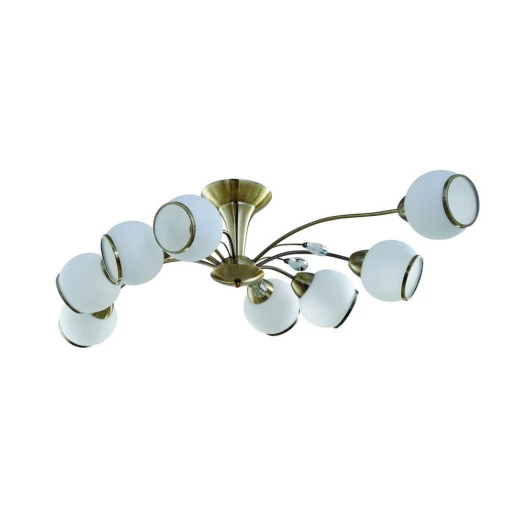 830/8PF-Oldbronze Потолочная люстра IDLamp Fina 830/8PF-Oldbronze