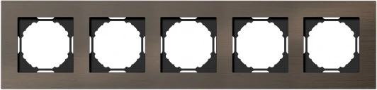 DEN215BRA Рамка 5-я, Natural бронзовый алюминий Donel A07 DEN215BRA