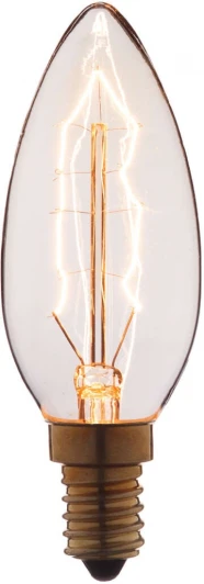3560 Ретро лампочка накаливания Эдисона E14 60 Вт теплое желтое свечение Loft It 3560 3560
