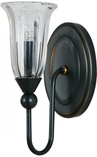 3711/A black+gold Бра Newport 3710 3711/A black+gold