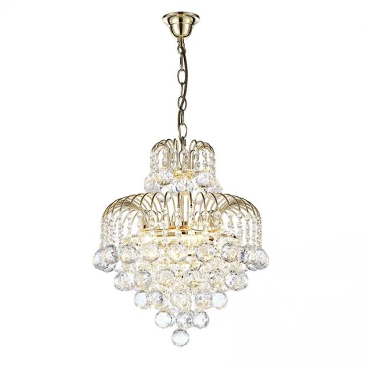 Bellagio E 1.5.40.100 G Подвесная люстра Arti Lampadari Bellagio E 1.5.40.100 G (220V, хрусталь, на цепи)