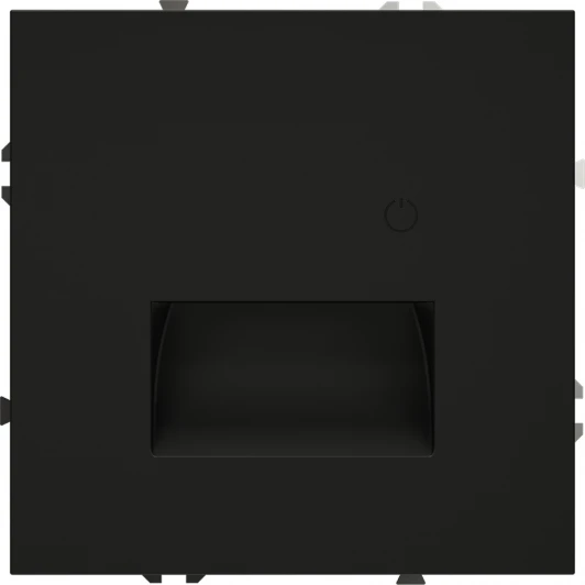 VLS070708 Встраиваемая LED подсветка с датчиком движения (черный матовый) Voltum S70 VLS070708