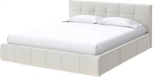 1897412 PROxSON Кровать Varna без основания (Экокожа Белый) 140x200