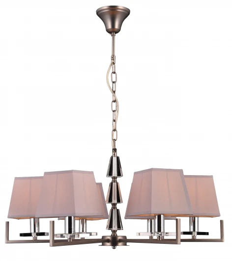 75006/6C SILVER GRAY Подвесная люстра Natali Kovaltseva 75006/6C SILVER GRAY
