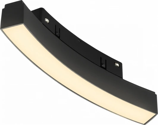 4822-031-L190-D1200-6W-110DG-3000K-BK Трековый Светильник магнитный радиусный 48V iLedex Vision48/22 4822-031-L190-D1200-6W-110DG-3000K-BK