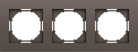 DE21353 Рамка 3-я, мокко Donel A07 DE21353