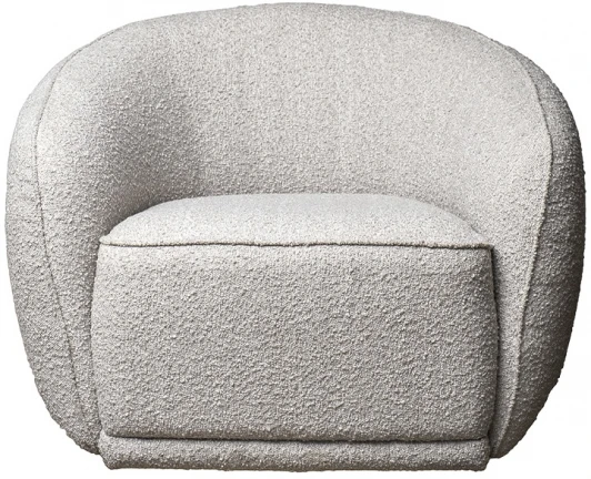 GD/TOULON-1-ORSO BEG Кресло GD/Toulon бежевый букле Orso BEG 92*82*69см Garda Decor