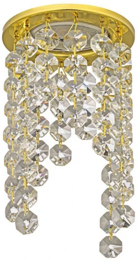 Osimo GU10.5.14.8.714 G Встраиваемый светильник хрустальный Dio D'Arte Osimo Gold GU10.5.14.8.714 G