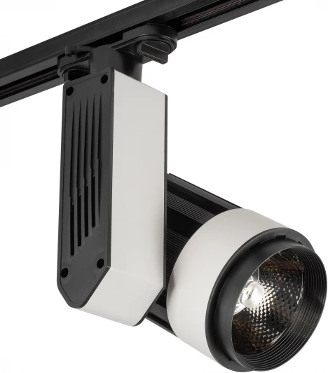AM181-BK-WH 4000K Однофазный трековый светильник светодиодный AM Group TRACK AM181-BK-WH 4000K (220V)