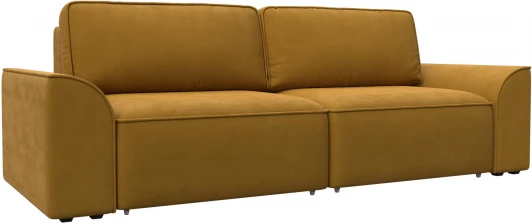 128219 Диван прямой Лига-048 НПБ Лига Диванов (Велюр) арт.128219