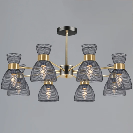 39760-0.3-08 COP+BK Потолочная люстра на штанге Reluce 39760-0.3-08 COP+BK