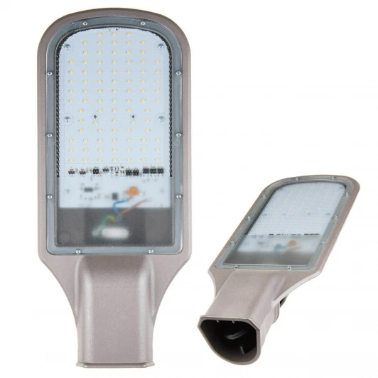 ULV-R22H-120W/DW IP65 GREY Уличный консольный светильник Uniel ULV-R22H-120W/DW IP65 GREY