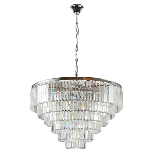 3001/02 LM-16 Подвесная люстра Divinare Nova 3001/02 LM-16 (220V, хрусталь, на цепи)