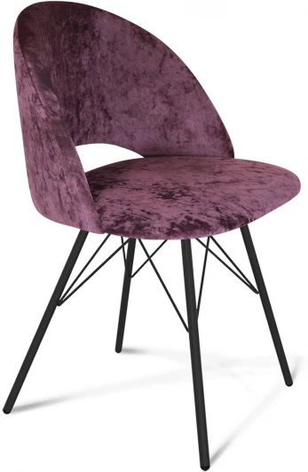 9002483403 Стул Sheffilton SHT-ST34/S37 вишневый джем/черный муар от фабрики Sheffilton