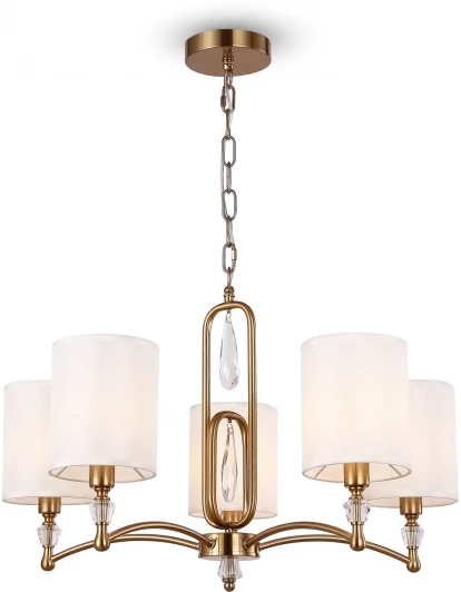 FR1007PL-05BS Подвесная люстра Freya Riverside FR1007PL-05BS (220V, на цепи)