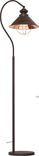 5061 Торшер Nowodvorski Loft, 1 плафон, коричневый