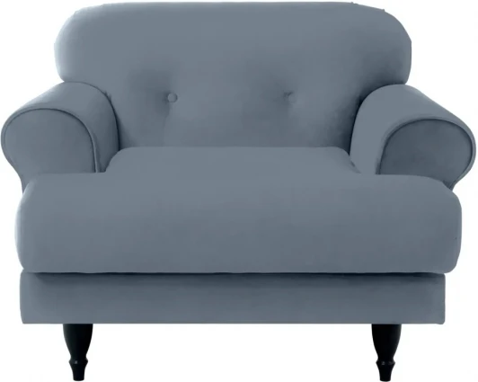 339453 Кресло Italia ОГОГО (арт.339453), (Ткань/Голубой)