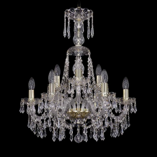 1403/6+3/195/XL-65 G Подвесная люстра Bohemia 1403 1403/6+3/195/XL-65/G