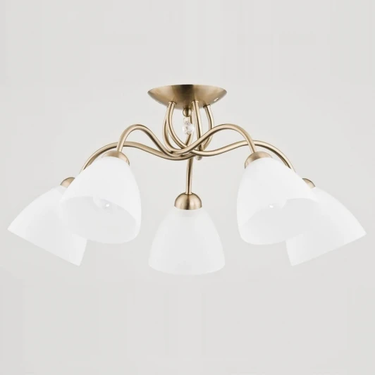 23755 Потолочная люстра Alfa Amarillo Patyna 23755